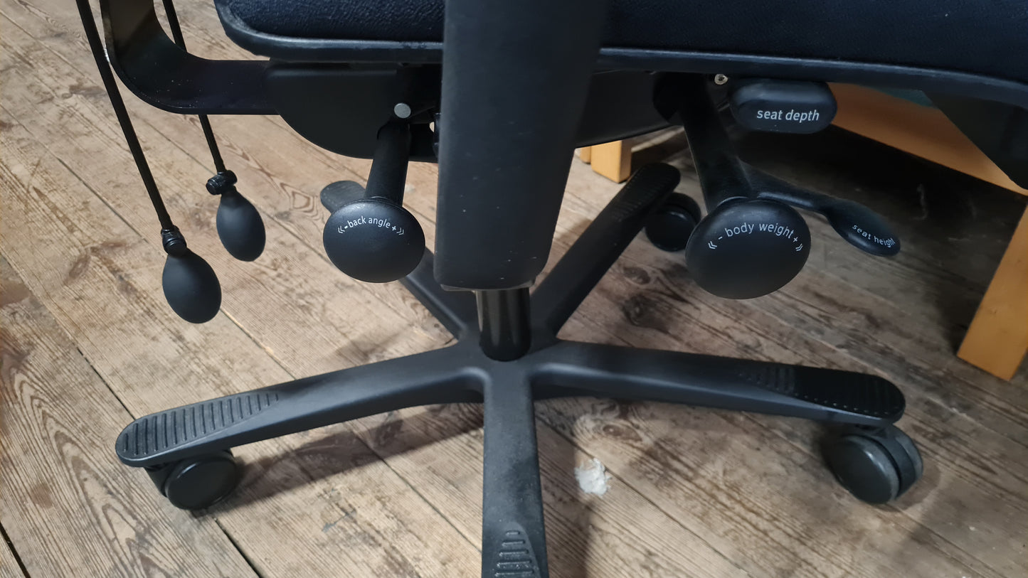 Orangebox Spira Plus Chair, Black