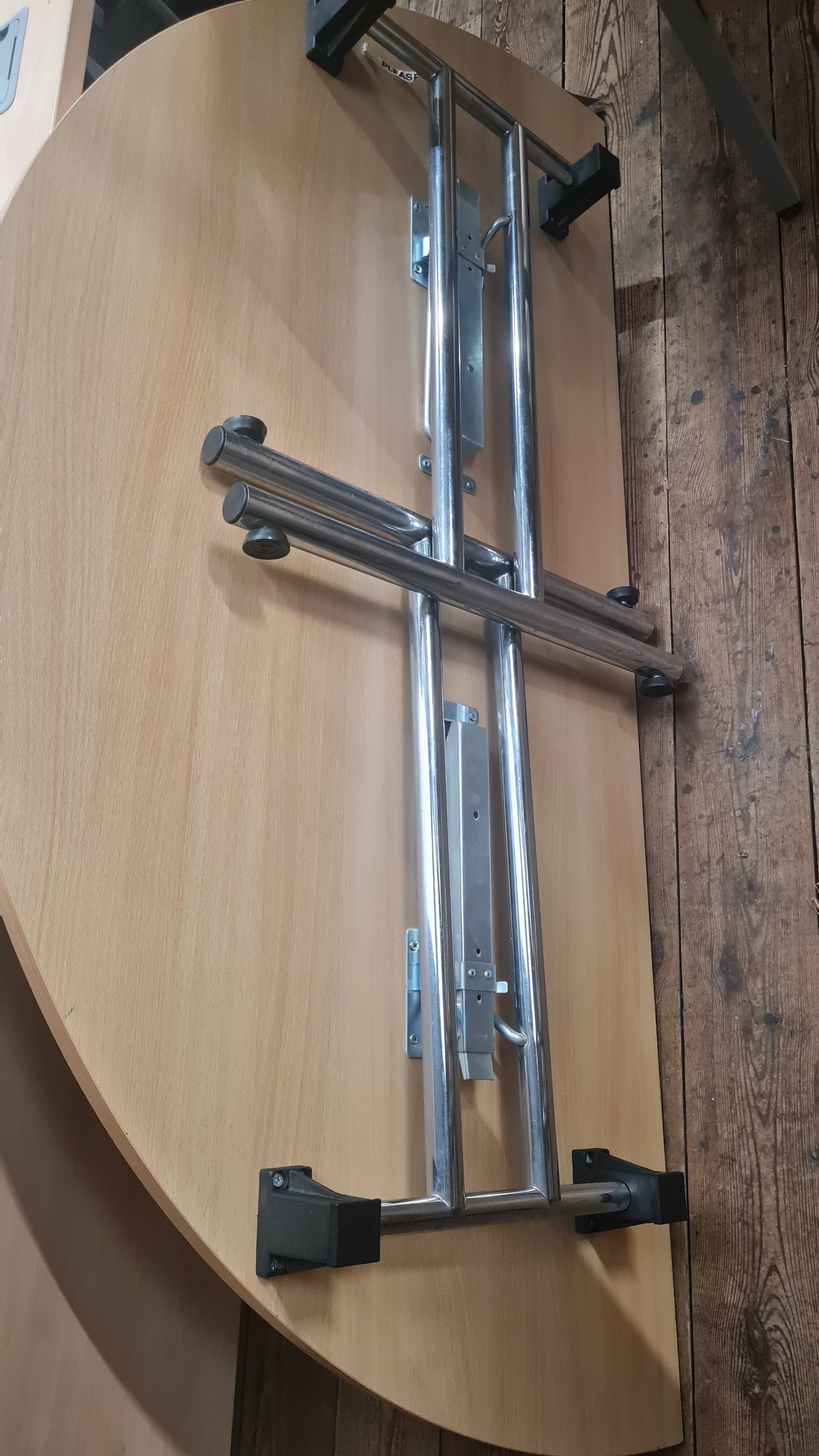 Semi Circular Table With Foldable legs