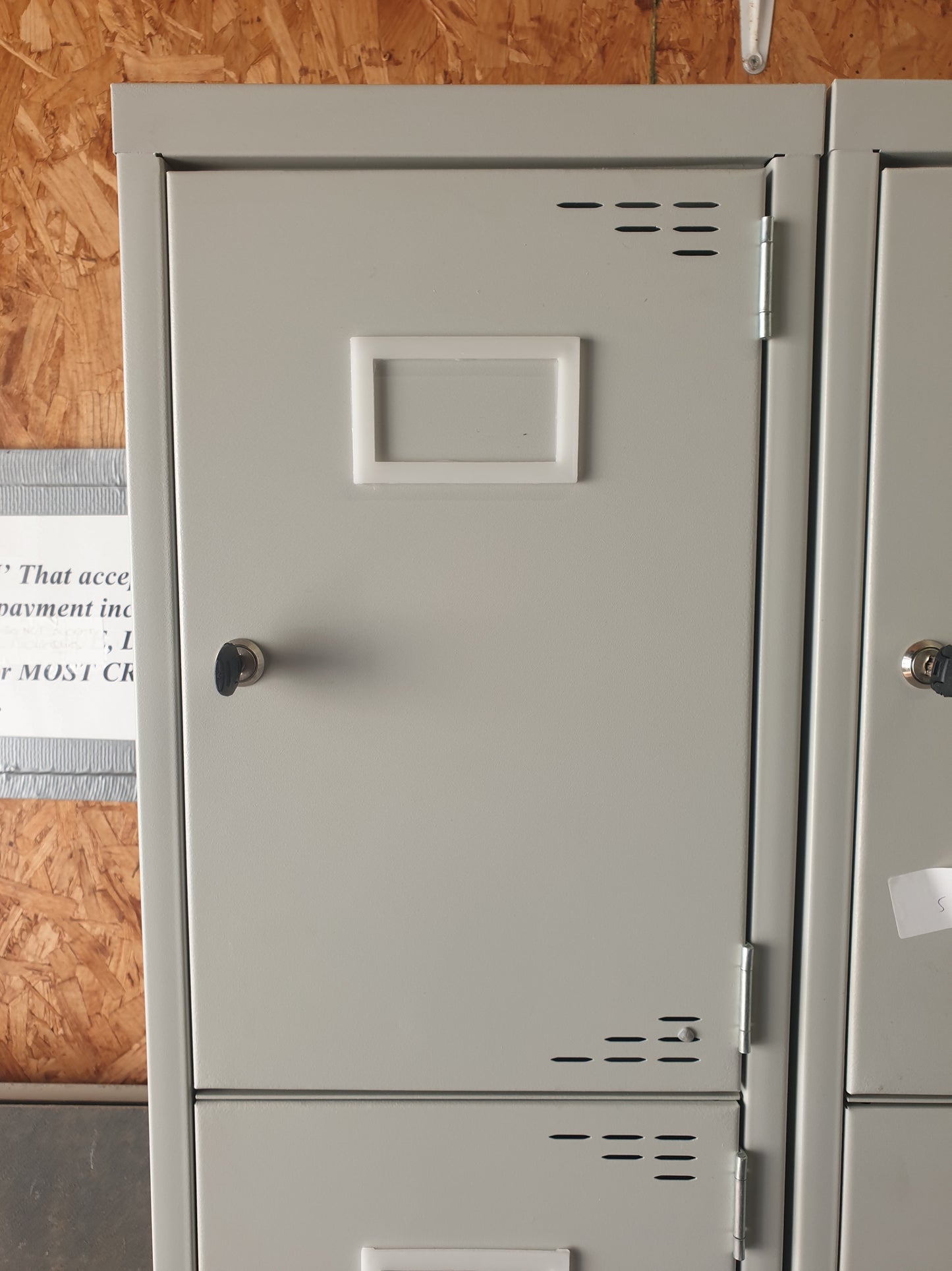 4 Unit Standard Locker - 178cm high