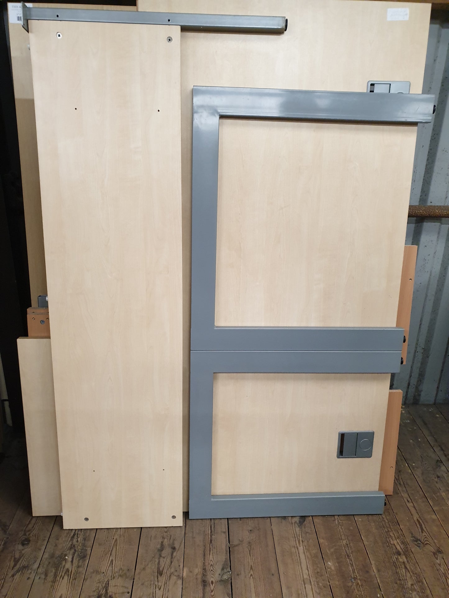 Desk, Wooden, Radial 160cm x 120cm