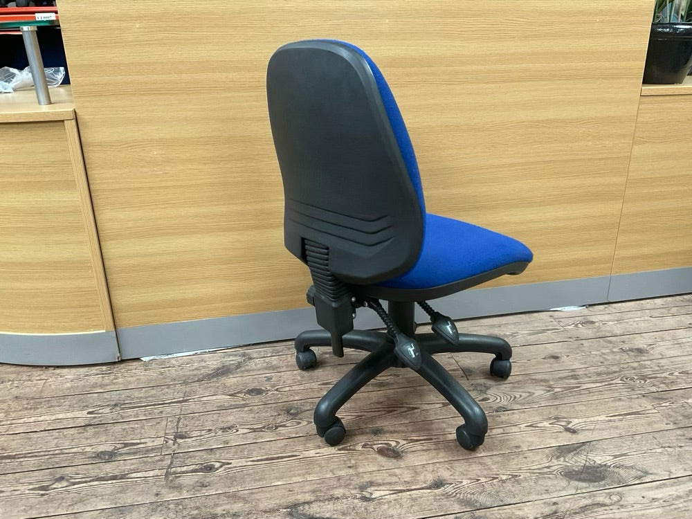 2 Lever Office Chair Blue