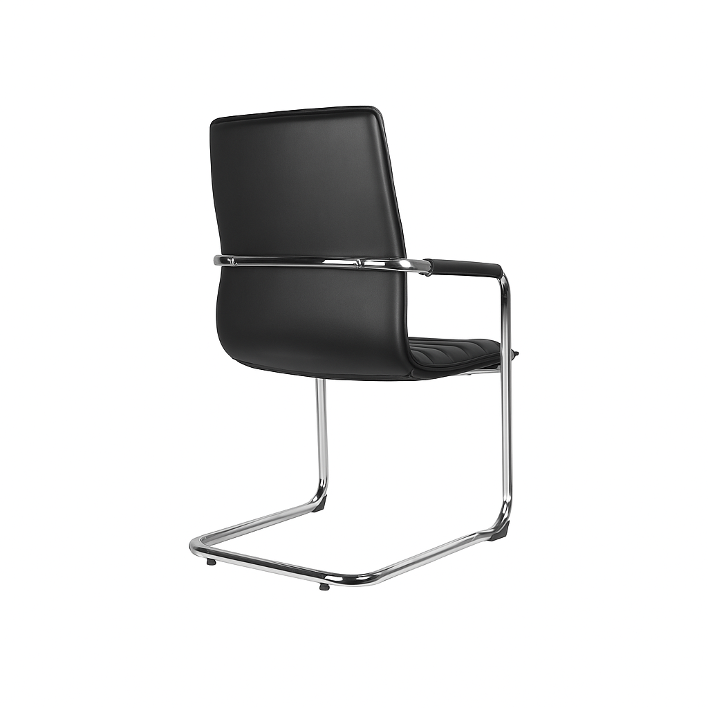 Stowford Executive Cantilever Chair in Black