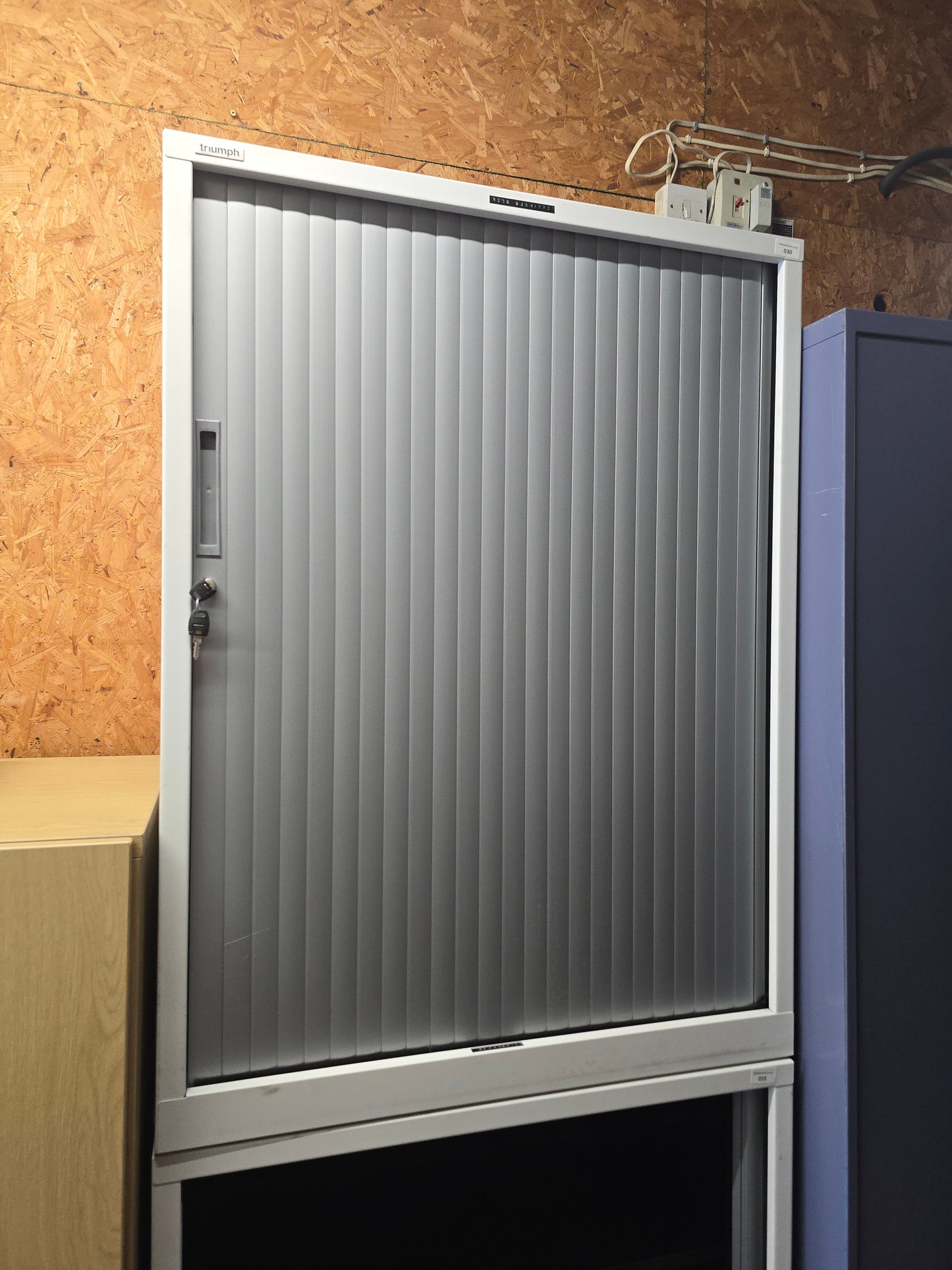 Tambour Storage Unit 108 x 80cm