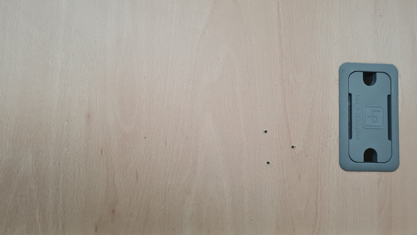(Damaged), Desk, Straight, Wooden, 100cm by 80cm