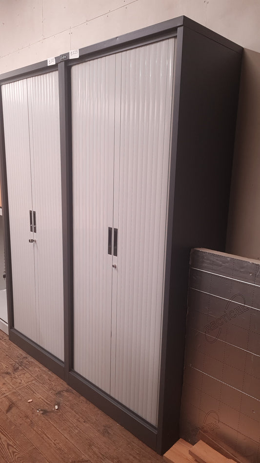 Silverline, 2 Door Tambour Storage Unit