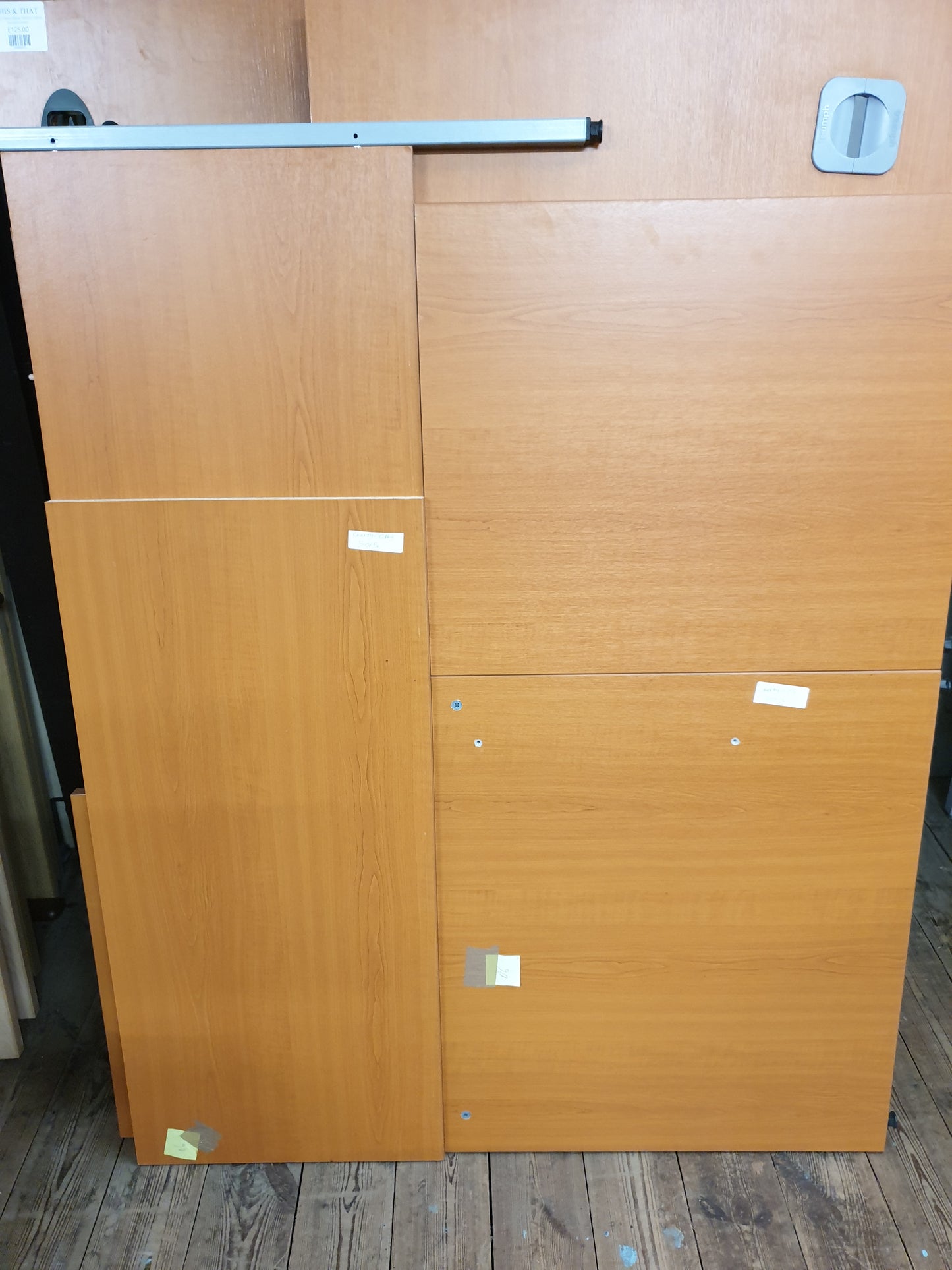 Desk, Cherry, Radial 160cm x 120cm