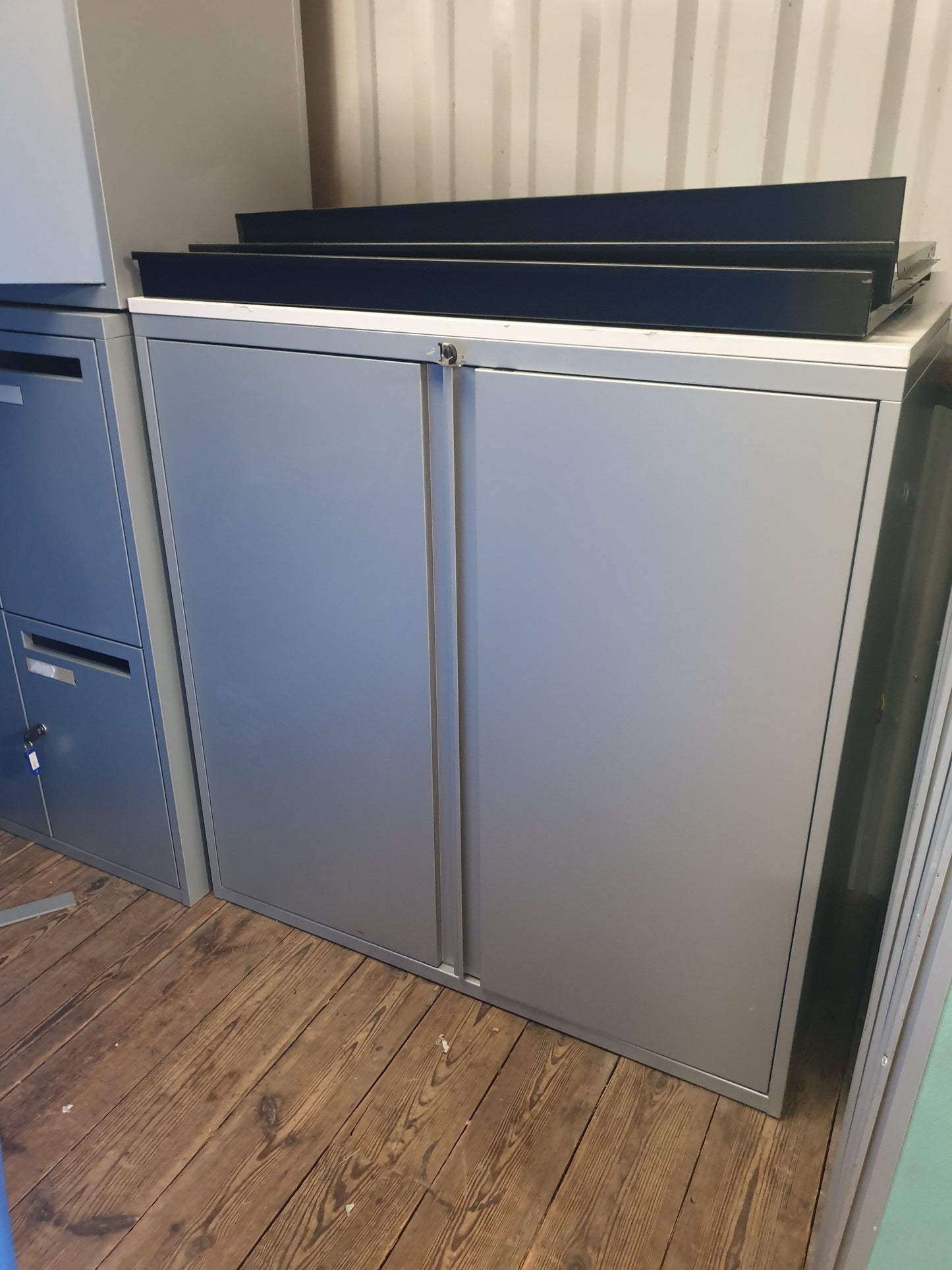 Stationary Cupboard - Metal Double Door