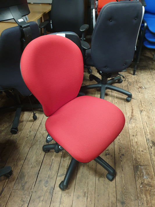 2 Lever Office Chair Red