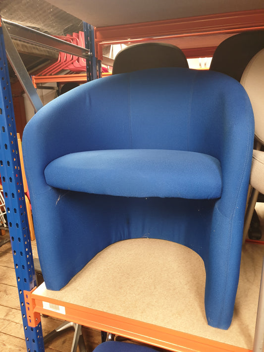 Tub Chair Blue
