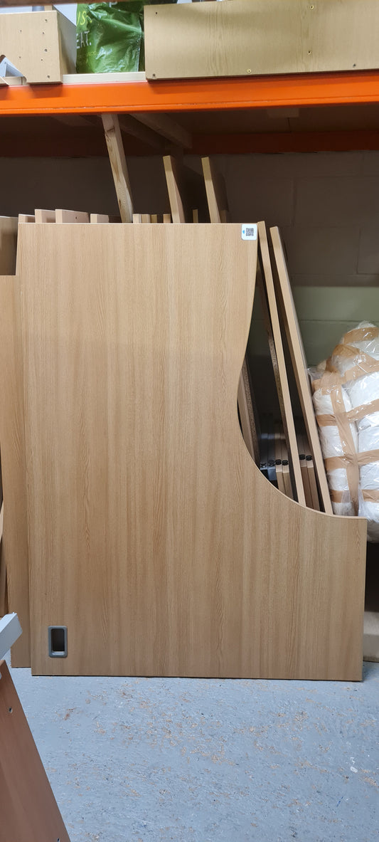 Desk, Wooden, Radial 160cm x 120cm