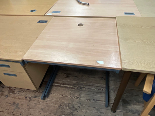 Desk, Wooden, 75cm Wide