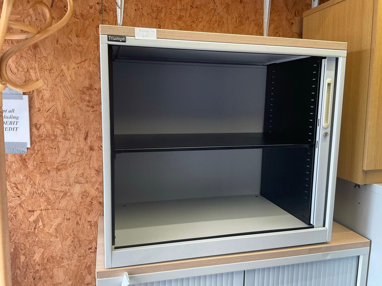 Tambour Storage Unit 80cm High