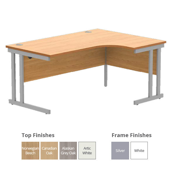Radial Desk 1600mm