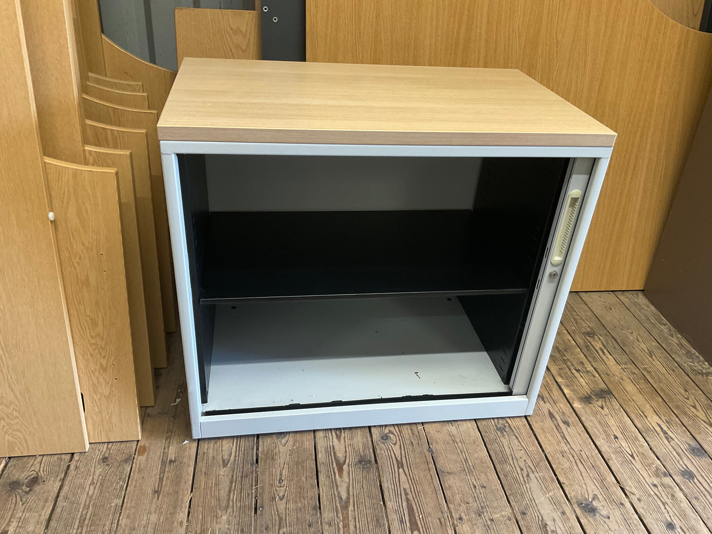 Tambour Storage Unit 80cm High