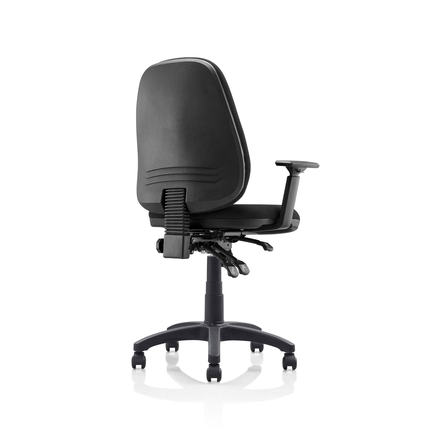 Meyer Operator Chair with Seat Slide Black Fabric