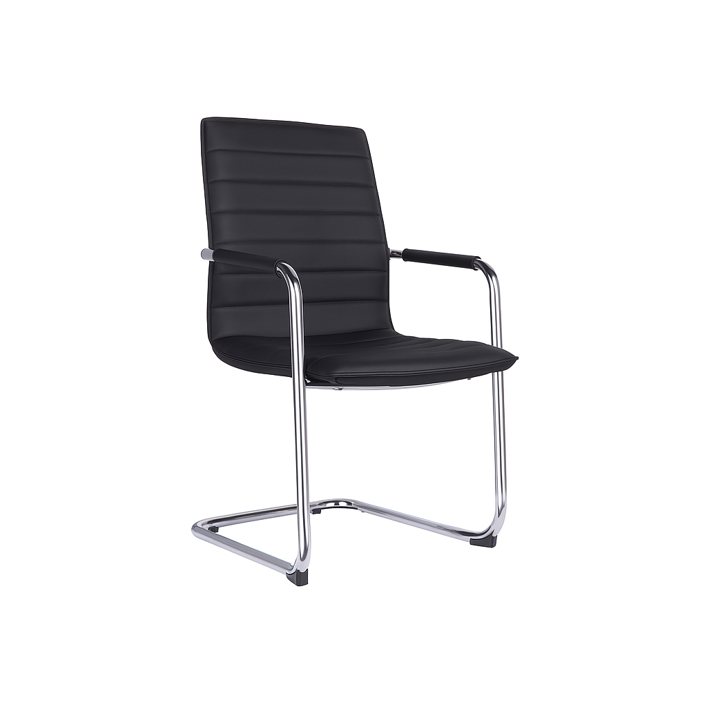 Stowford Executive Cantilever Chair in Black