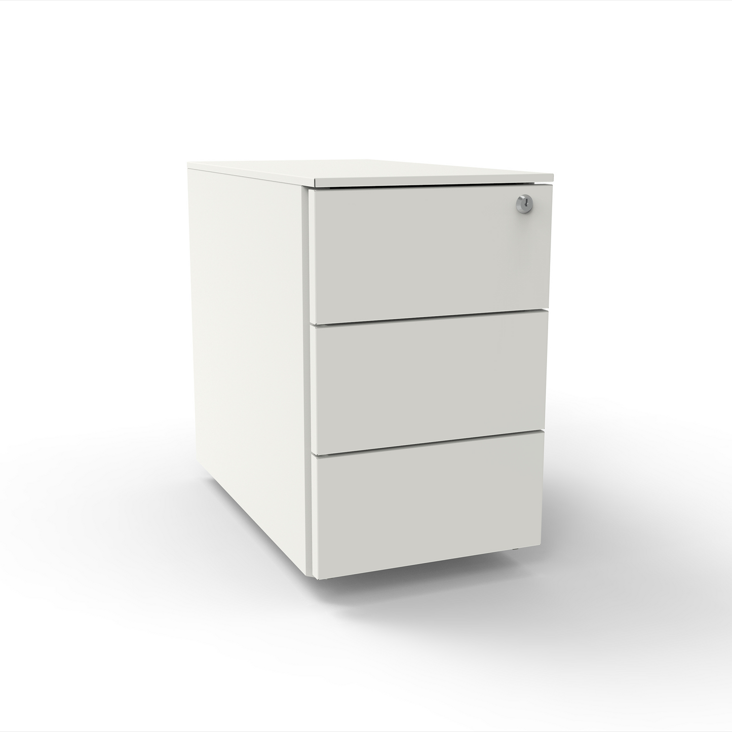Mobile Metal Pedestal 3 Drawer