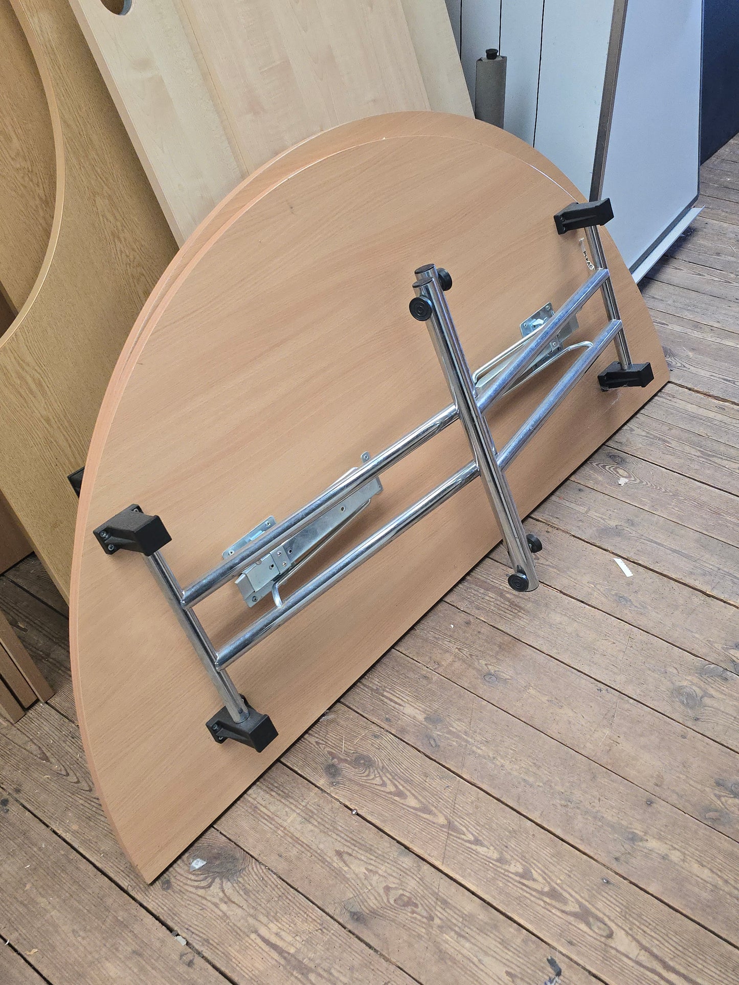 Folding Table Semi Circular