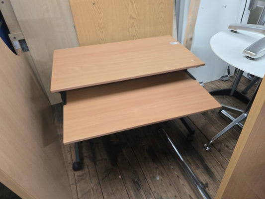 Desk wooden, straight Multi Level