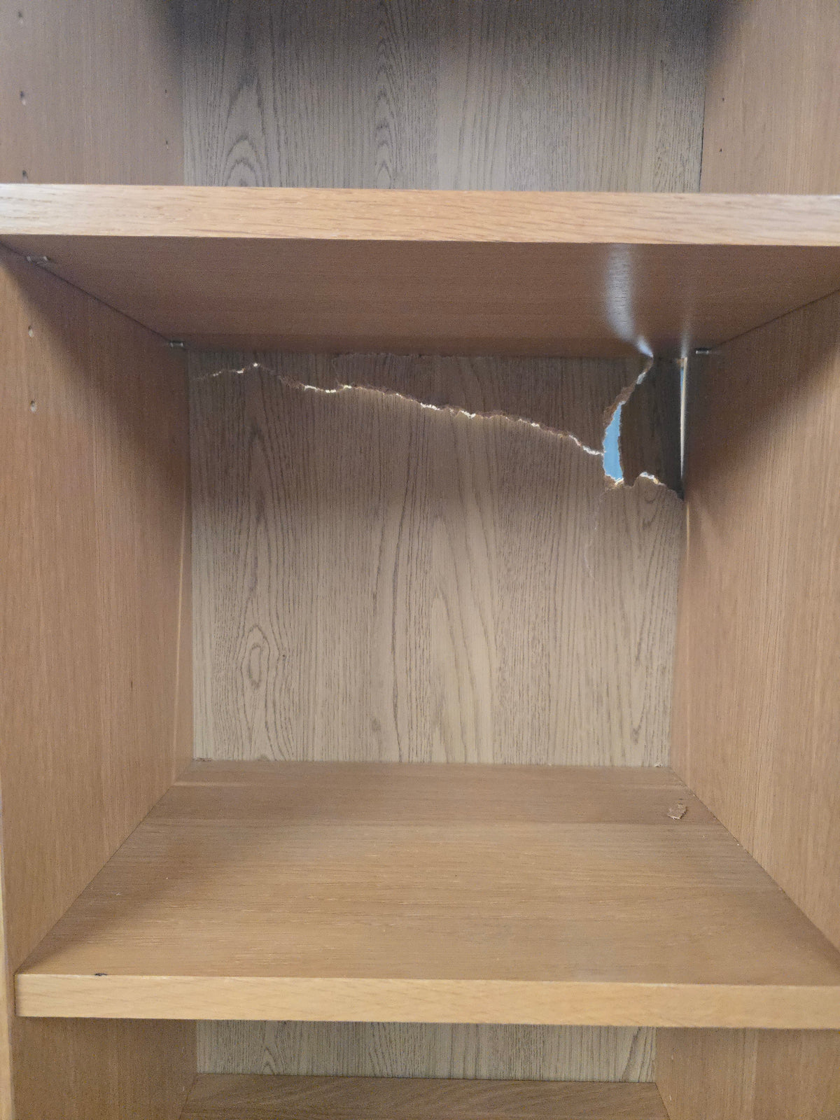 Wood Shelving Unit 6 Shelves