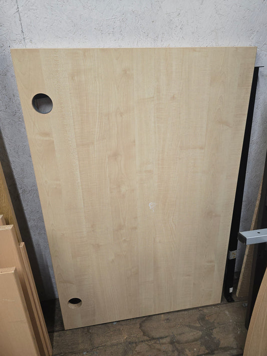 Desk wooden, straight, 120cm x 80cm