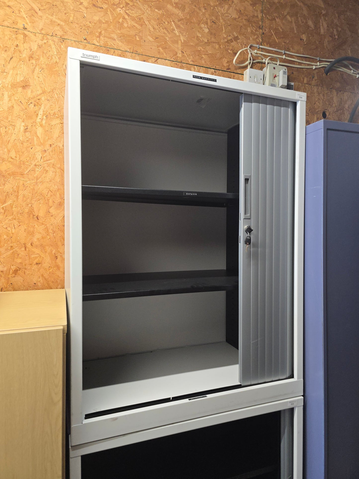 Tambour Storage Unit 108 x 80cm
