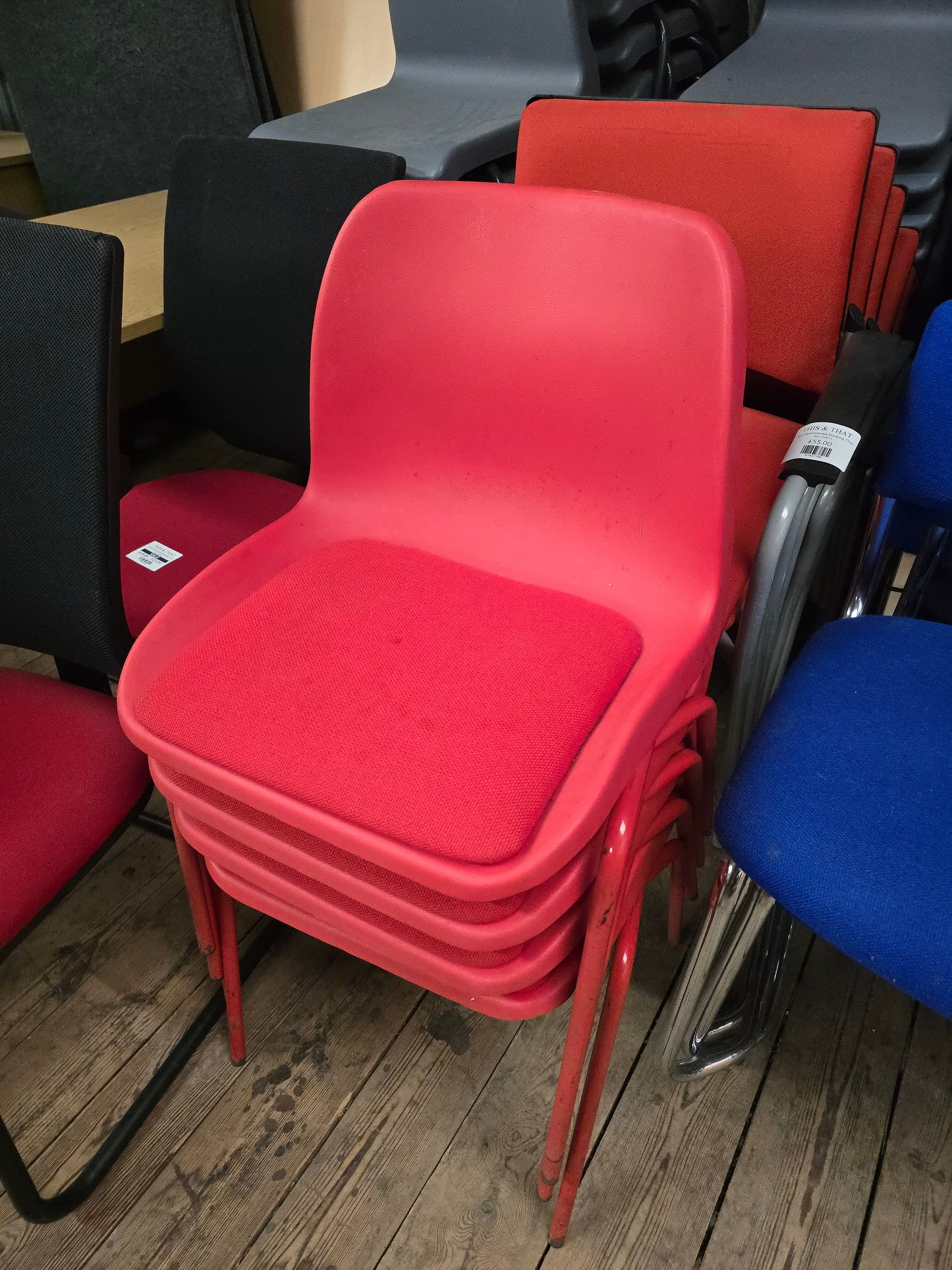 Red Stacking Chair