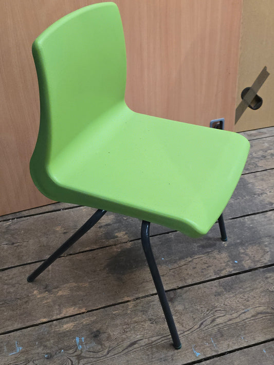 Plastic Stacking Chair - Green