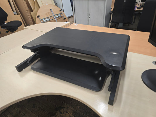 Sit-Stand Desk Riser - Worn