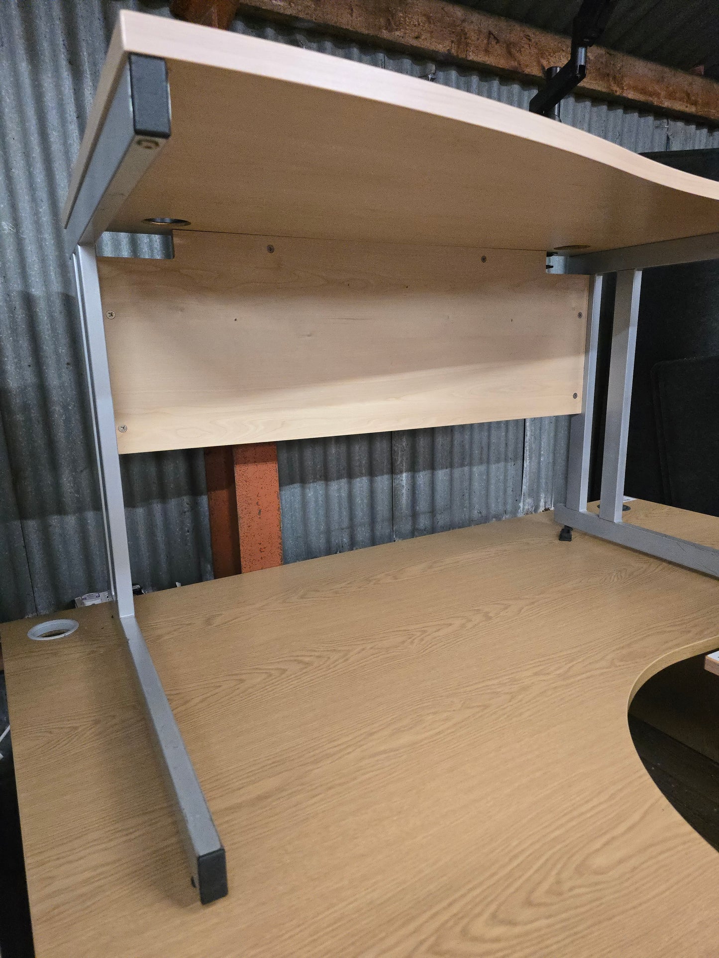 Wave Desk Wooden 120cm x 80cm