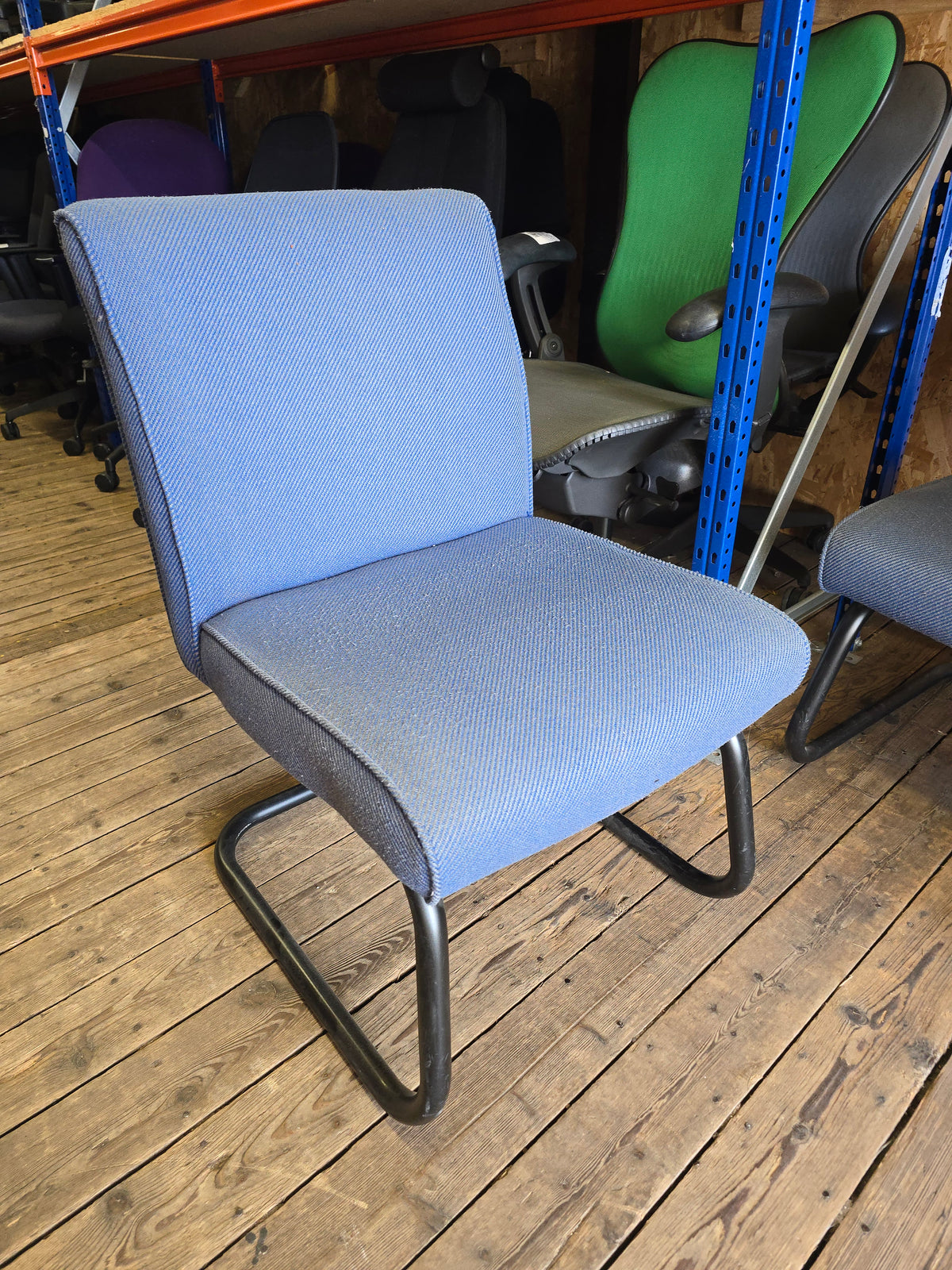 Waiting Chair Blue