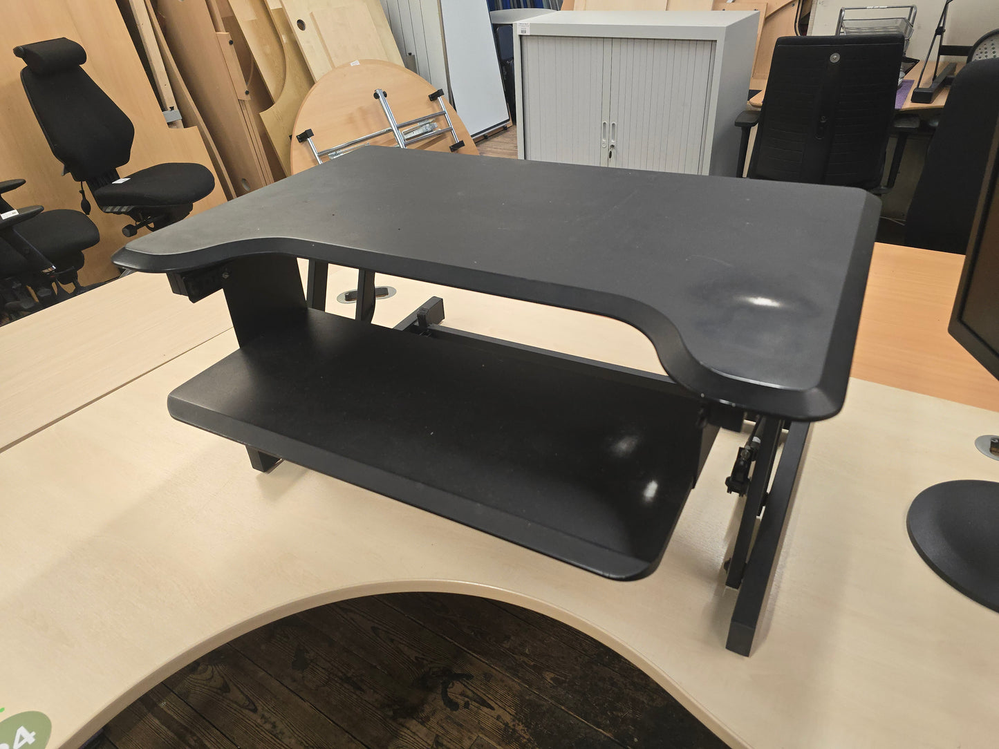 Sit-Stand Desk Riser - Worn