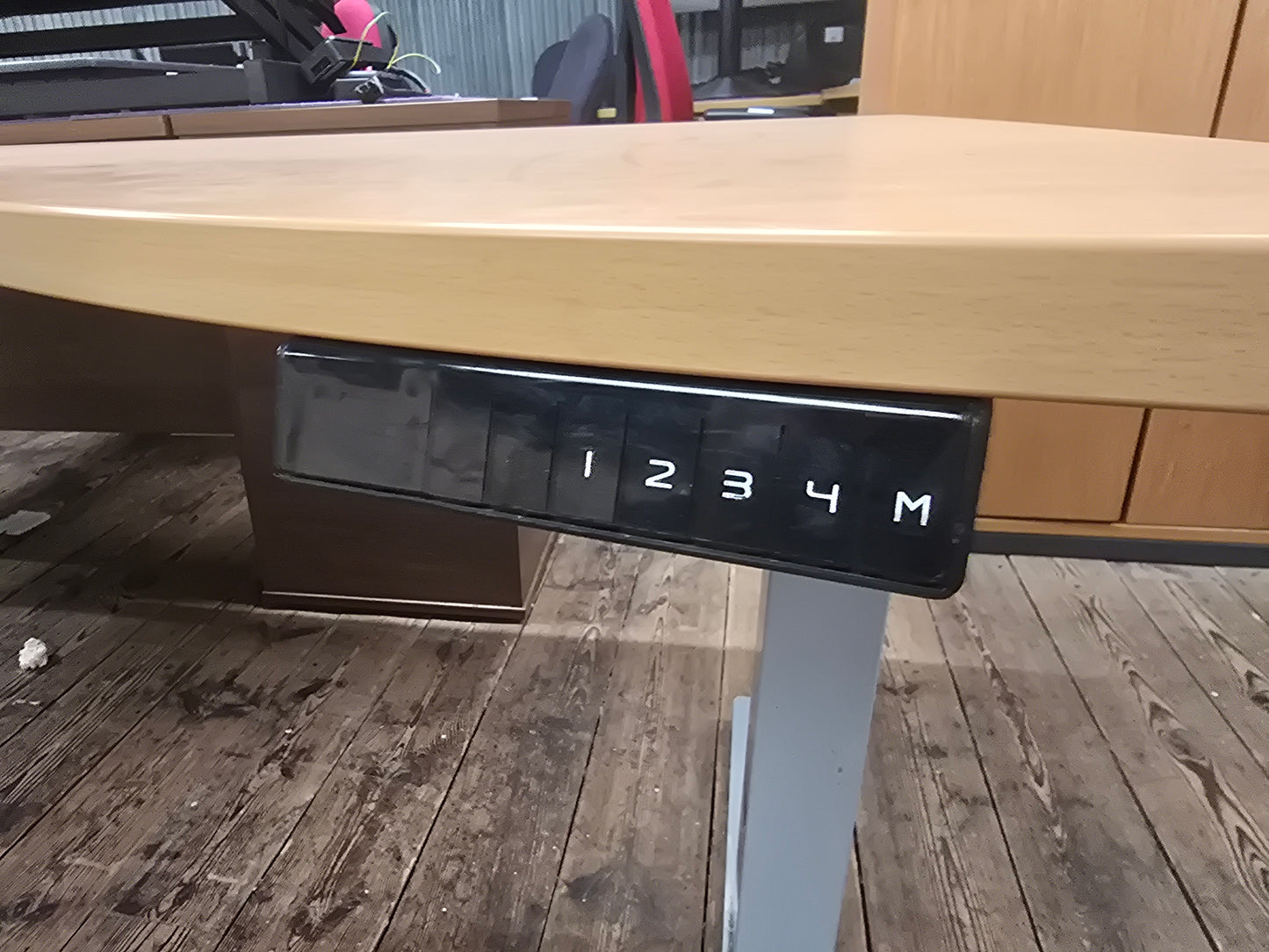 Sit Stand Desk 1.8m Curved