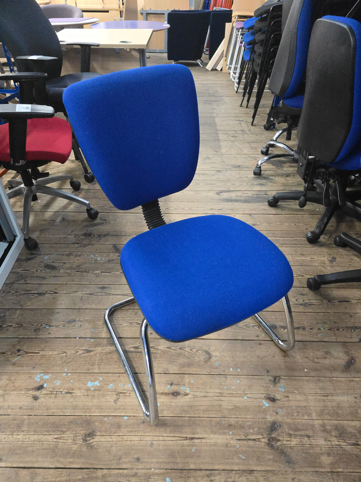 Waiting Chair Blue