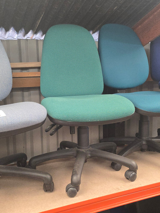 2 Lever Office Chair Green