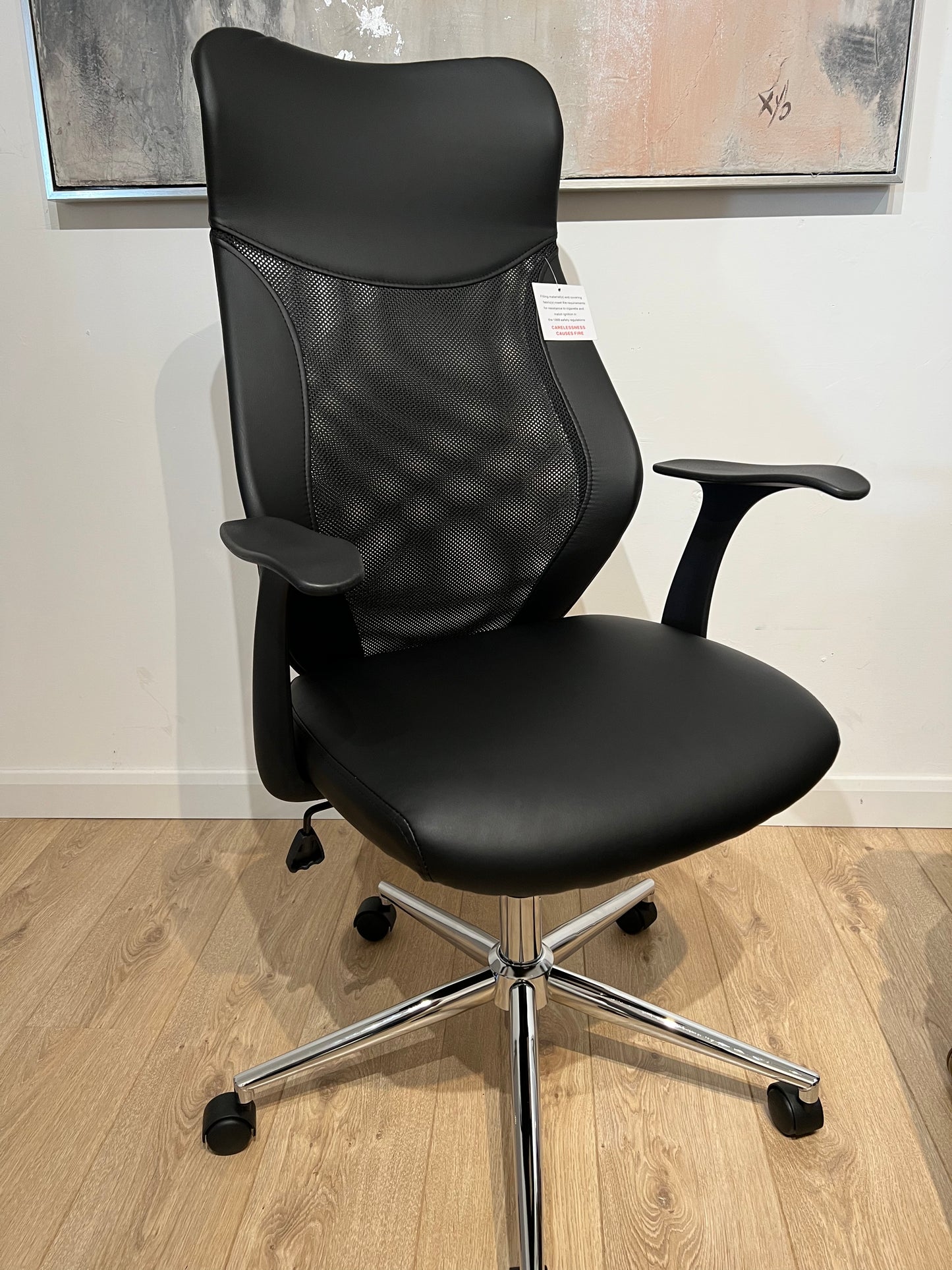 St Loyes Mesh Back Office Chair Black
